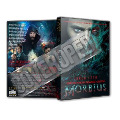 Morbius - 2022 Türkçe Dvd Cover Tasarımı
